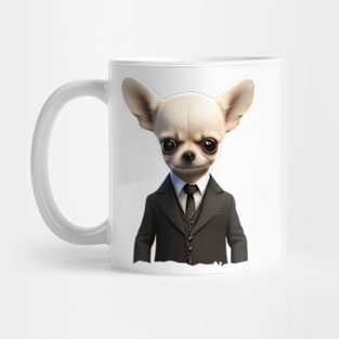 Chihuahua in suit Mug